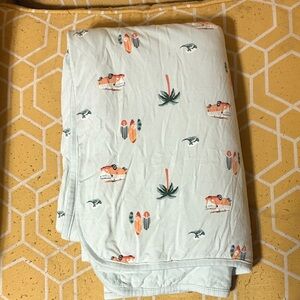 Kyte Baby Dew Surf Toddler Blanket
